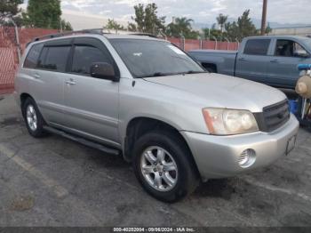  Salvage Toyota Highlander