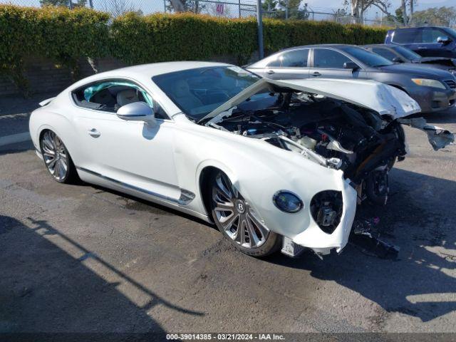  Salvage Bentley Continental Gt