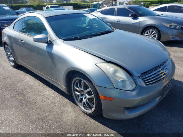  Salvage INFINITI G35