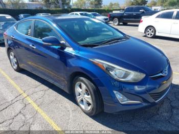  Salvage Hyundai ELANTRA