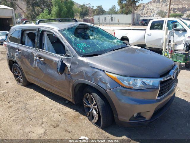  Salvage Toyota Highlander