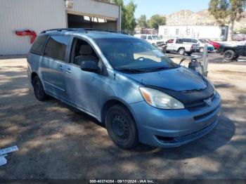  Salvage Toyota Sienna