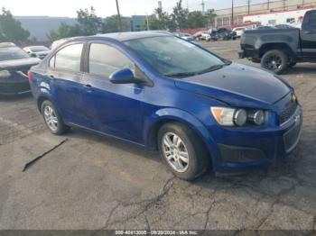  Salvage Chevrolet Sonic