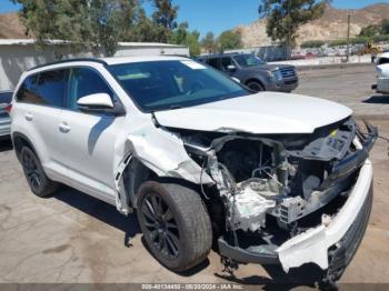  Salvage Toyota Highlander