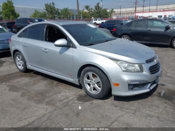  Salvage Chevrolet Cruze