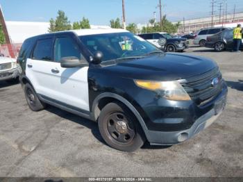  Salvage Ford Utility Police Intercepto