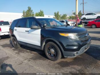  Salvage Ford Utility Police Intercepto