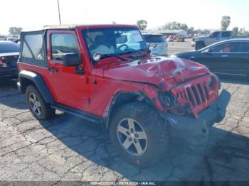  Salvage Jeep Wrangler