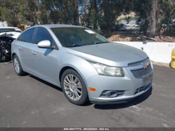  Salvage Chevrolet Cruze