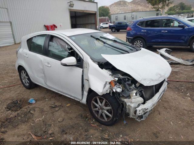  Salvage Toyota Prius c