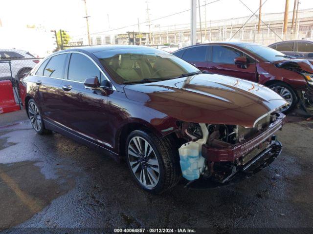  Salvage Lincoln MKZ Hybrid