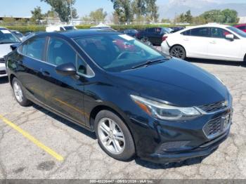  Salvage Chevrolet Cruze