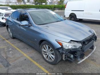  Salvage INFINITI Q50