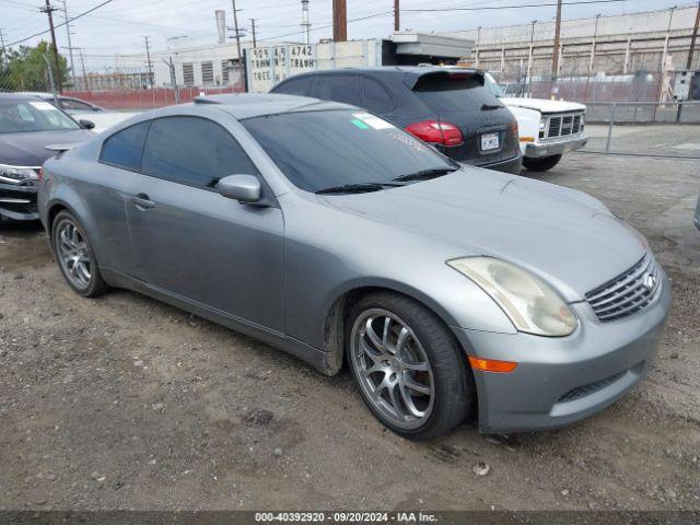  Salvage INFINITI G35