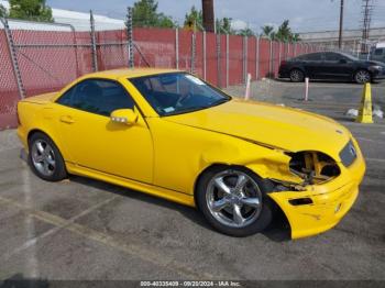  Salvage Mercedes-Benz Slk-class