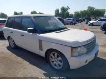  Salvage Land Rover Range Rover