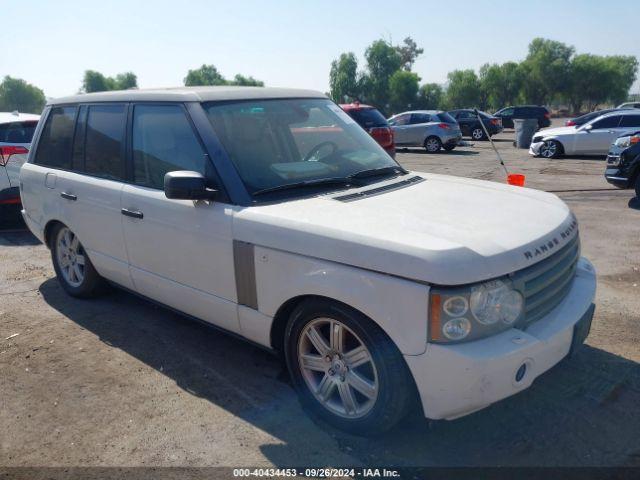  Salvage Land Rover Range Rover