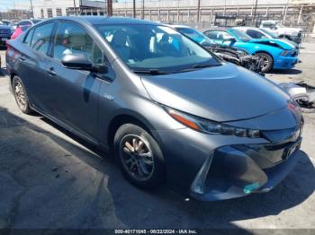  Salvage Toyota Prius Prime