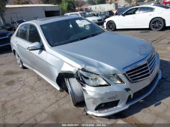  Salvage Mercedes-Benz E-Class