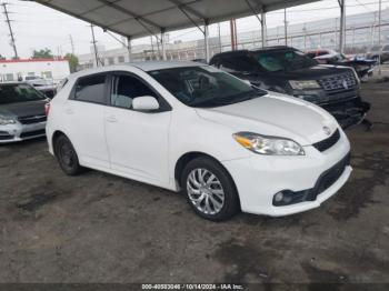  Salvage Toyota Matrix