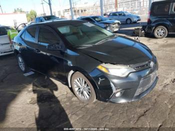  Salvage Toyota Corolla