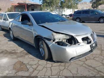  Salvage Pontiac G6