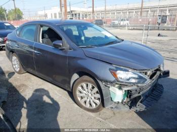  Salvage Nissan Sentra