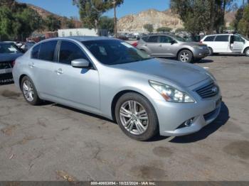  Salvage INFINITI G37