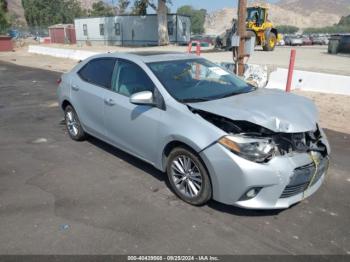  Salvage Toyota Corolla