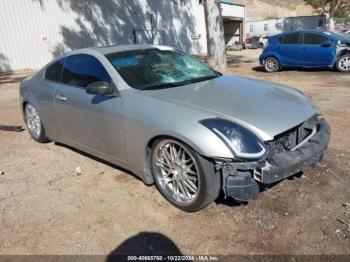  Salvage INFINITI G35