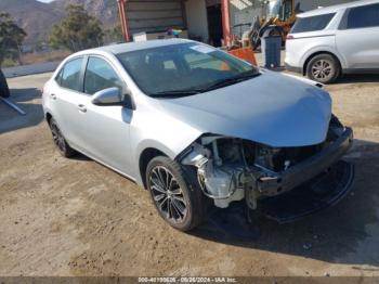  Salvage Toyota Corolla