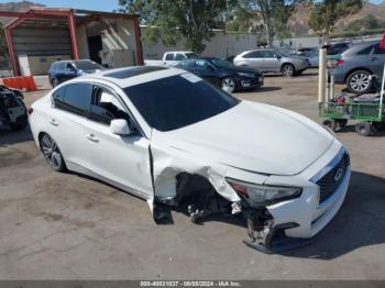  Salvage INFINITI Q50