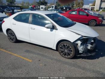  Salvage Toyota Corolla