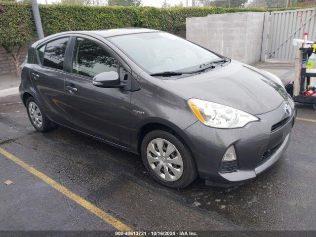  Salvage Toyota Prius c