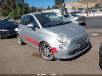  Salvage FIAT 500