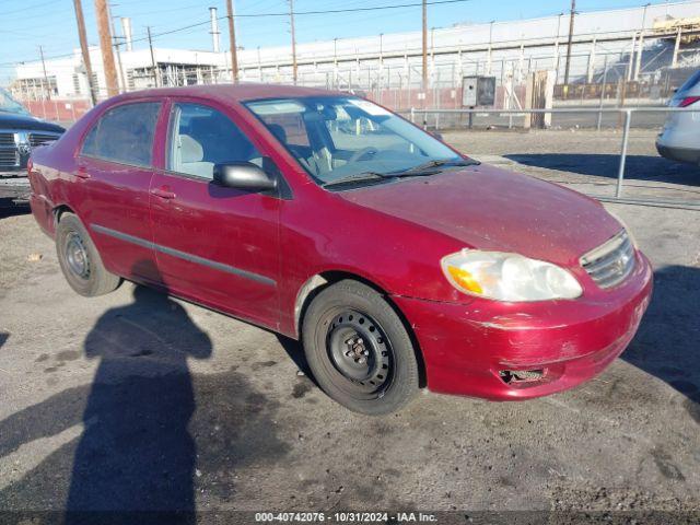  Salvage Toyota Corolla