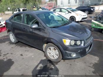  Salvage Chevrolet Sonic