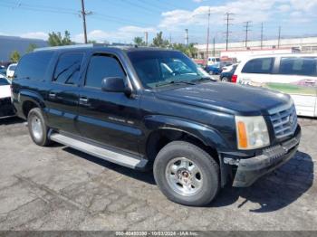  Salvage Cadillac Escalade