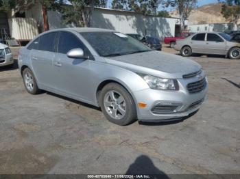  Salvage Chevrolet Cruze