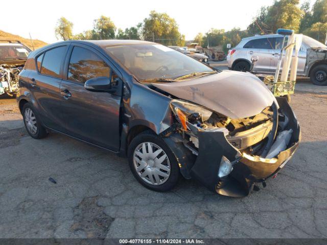  Salvage Toyota Prius c