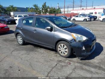  Salvage Toyota Prius c