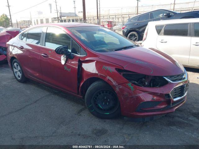  Salvage Chevrolet Cruze