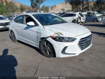  Salvage Hyundai ELANTRA