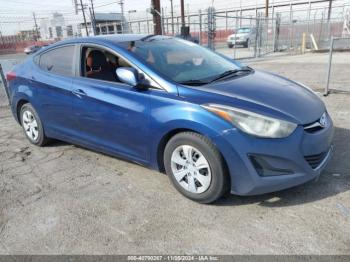  Salvage Hyundai ELANTRA