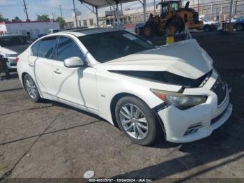  Salvage INFINITI Q50