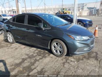  Salvage Chevrolet Cruze