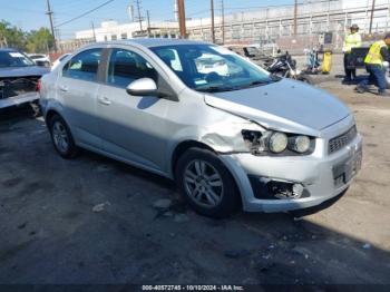  Salvage Chevrolet Sonic