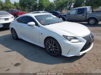  Salvage Lexus Rc