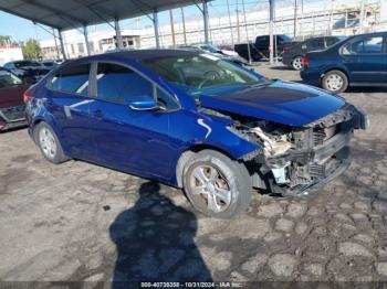  Salvage Kia Forte