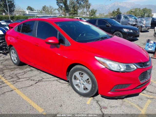  Salvage Chevrolet Cruze